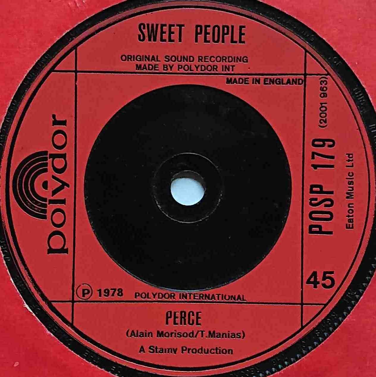 POSP 179 And the birds were singing Sweet People  Label